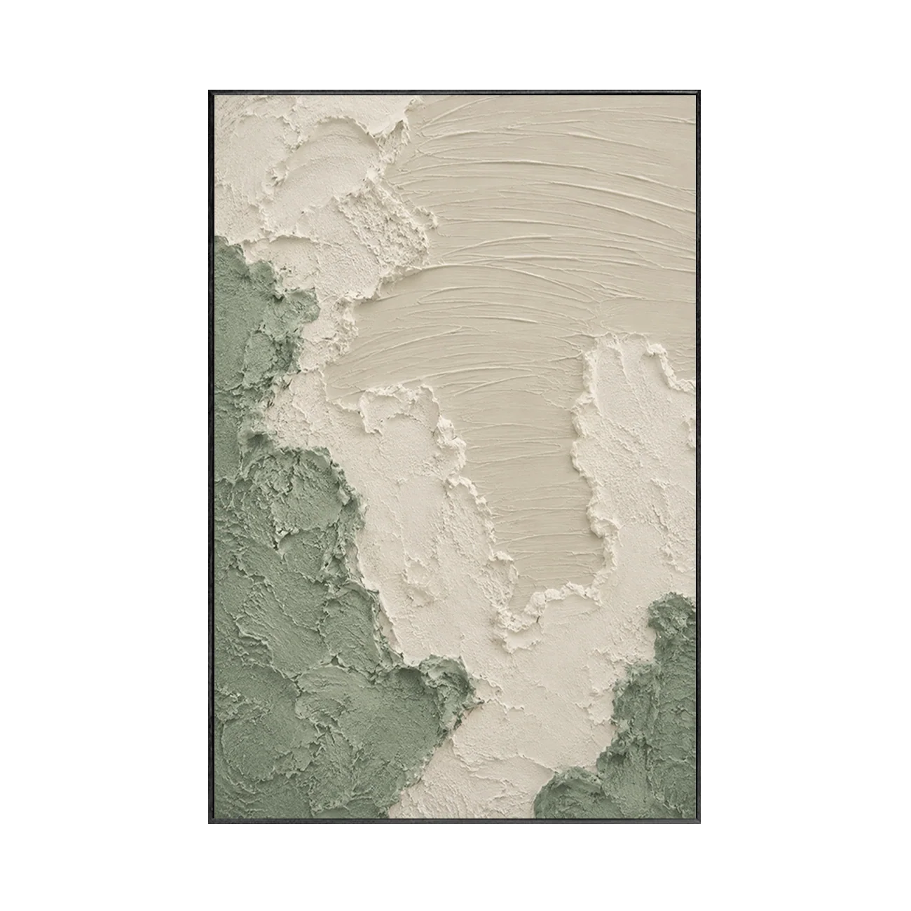 Sage Relief Textured Wall Art | Oildeco