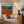 Terracotta Tennis Court above a Blue Bay Wall Art styled interior scene 3 | OILDECO