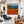 Terracotta Tennis Court above a Blue Bay Wall Art styled interior scene 4 | OILDECO