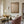Weathered Sand Grid on Warm Taupe Wall Art styled interior scene 5 | OILDECO