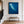 Diver beneath a White Splash in Deep Blue Wall Art styled interior scene 4 | OILDECO