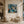 Blue Atelier Floral Wall Art styled in a contemporary entryway | Oildeco