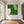 Scattered Golfers across Emerald and Cream Fields Wall Art styled interior scene 4 | OILDECO