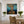 Underwater Swimmer beneath Golden Ripples Wall Art styled interior scene 2 | OILDECO