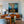 Underwater Swimmer beneath Golden Ripples Wall Art styled interior scene 4 | OILDECO