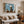White-Haired Dreamer on a Blue-Sky Terrace Wall Art styled interior scene 4 | OILDECO