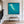Golden Dive into Turquoise Water Wall Art styled interior scene 5 | OILDECO