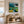 Turquoise Cliffs Coastal Wall Art styled in a contemporary entryway | Oildeco