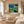 Turquoise Cliffs Coastal Wall Art styled in a modern living room | Oildeco