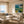 Turquoise Cliffs Coastal Wall Art shown in a quiet home office | Oildeco