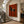 Cream Rider and Black Horse on Rust Red Wall Art styled interior scene 2 | OILDECO