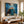 Upward Gaze beneath Blue Water Wall Art styled interior scene 1 | OILDECO
