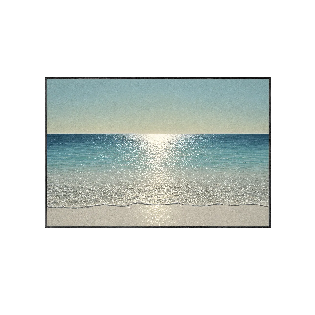 Crystal Tide Coastal Wall Art | Oildeco