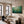 Emerald Mosaic with a Pale Green Glow Wall Art styled interior scene 5 | OILDECO