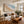 Foamy Surf Along a Golden Sand Shore Wall Art styled interior scene 4 | OILDECO