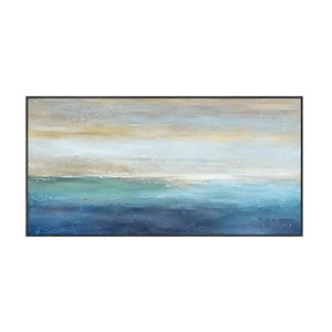 Gilded Horizon Coastal Wall Art | Oildeco