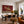 Green Striped Rider on a Burgundy Ground Wall Art styled interior scene 4 | OILDECO