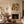 Tall Gathering in Mustard Teal and Black Wall Art styled interior scene 4 | OILDECO