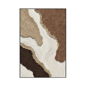 Canyon Flow Textured Wall Art | Oildeco