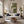 Olive Green Planes and Pale Stone Layers Wall Art styled interior scene 3 | OILDECO