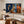 Midnight Blue Jazz Trio Wall Art styled interior scene 2 | OILDECO
