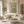 Aqua Blossom Floral Wall Art displayed above a sofa in a neutral interior | Oildeco