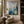 Mist Cityscape Abstract Wall Art shown in a calm bedroom setting | Oildeco