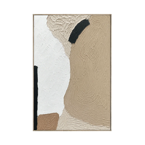 Sand Contour Textured Wall Art | Oildeco