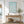Aqua Swimmers Coastal Wall Art displayed above a sofa in a neutral interior | Oildeco