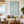 Aqua Swimmers Coastal Wall Art styled in a contemporary entryway | Oildeco