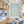 Aqua Swimmers Coastal Wall Art displayed in a bright dining room | Oildeco