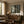 Rain Mirror City Wall Art lifestyle view 4 | Oildeco