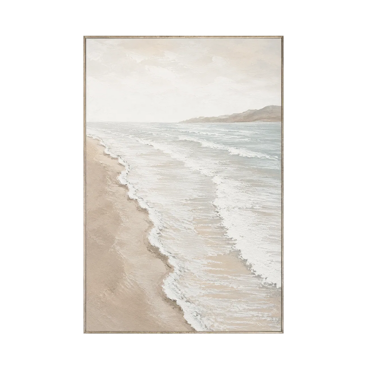 Pale Shore Coastal Wall Art