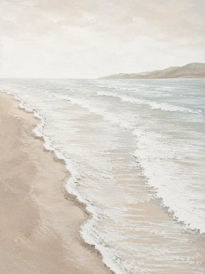 Pale Shore Coastal Wall Art lifestyle view 2 | Oildeco