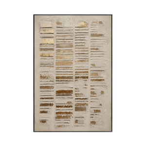 Gilded Column Relief Wall Art | Oildeco