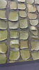 Olive Tile Textured Wall Art hand-painted texture detail | OILDECO