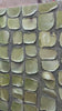 Olive Tile Textured Wall Art hand-painting process detail | OILDECO