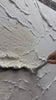 Layered Plaster Textured Wall Art hand-painted texture process | OILDECO