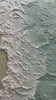 Seafoam Edge Coastal Wall Art raised texture detail | OILDECO